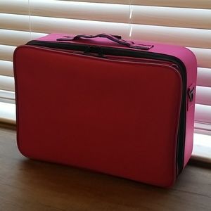 EUC Large Makeup Travel Case